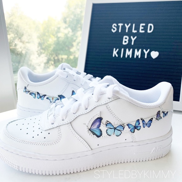 CUSTOM NIKE AIR FORCE 1 Low Sneakers Shoes NWT - Picture 4 of 5